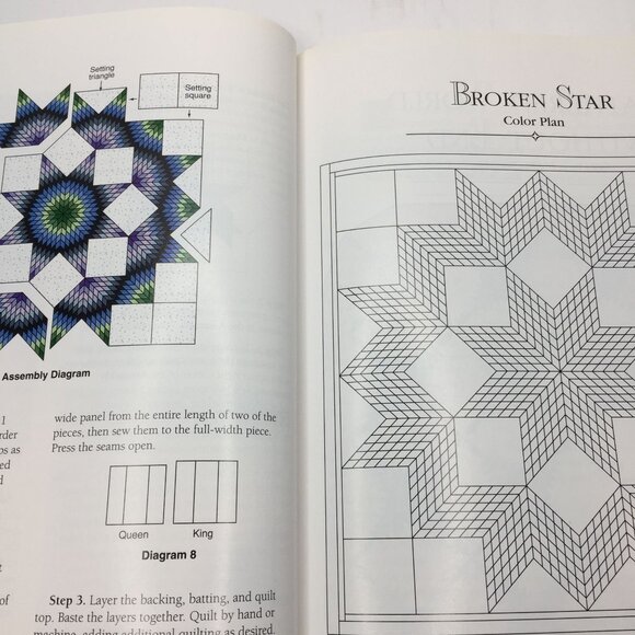 Rodale Press The Classic American Quilt Collection Stars Janet Wickell Hardbound - Picture 5 of 11